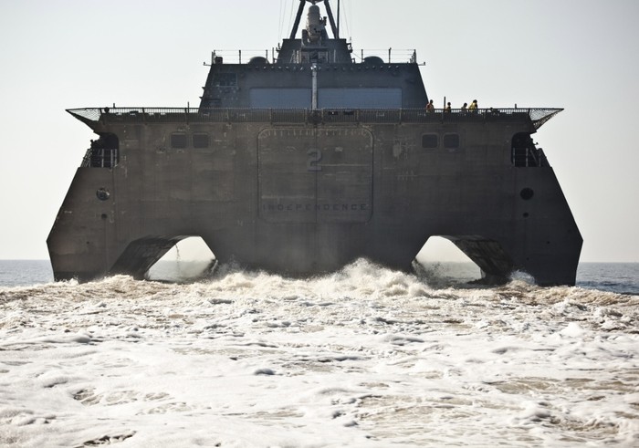 Siêu hạm tàng hình, tác chiến ven bờ USS Independence (LCS 2) của Hải quân Mỹ